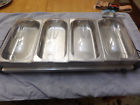 Ms-828 Brylane Trays Hot Plate Food Warmer Buffet Server Stainless Steel