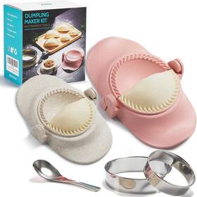 Dm001 Mumsung Empanadas Press Maker Dumpling Mold Set With 3 Inch 4 White