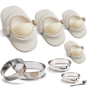Mumsung Dm004-w Empanada Maker Press 6-inch Extra Large 6 Inch 4 3 2.6 White