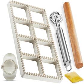 Mumsung Rm002-us Ravioli Maker Press Mold Set - Square