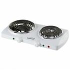 Ts-368 N-a Brentwood Electric Twin Burner Model Kitchen Dining 732233485605
