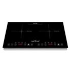 N-a Nutrichef Portable Dual Electric Induction Cooker Cooktop 842893101521