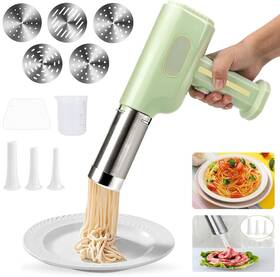 Nanhent 768383767766 Electric Handheld Pasta Machine Noodle Maker Sausage Stuffer Automatic Spa