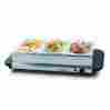 Nc-08774 Nutrichef Buffet Food Warmer Serving Warming Tray Hot Plate 3 Pot Crock Slow Cooker 723836308774