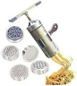 Newcreativetop Stainless Steel Manual Noodles Press Machine Pasta Maker With 5