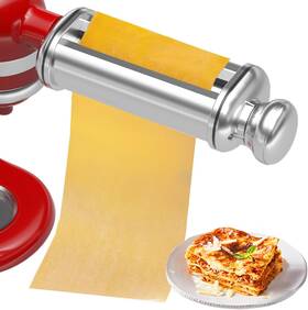 Newsets 705353630590 Pasta Roller Attachment For All Kitchenaid Stand Mixer Maker Kitchen