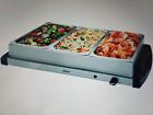 Ckstbstw00 Ost38309 Oyster New Oster Triple Station Buffet Server With Warming Tray