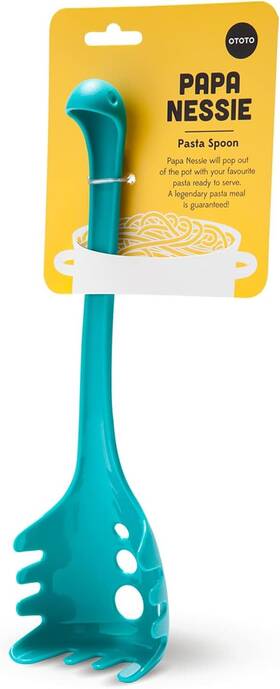 15645 Ototo Pasta Spoon And Spaghetti - Cooking Gadgets Gifts Cool