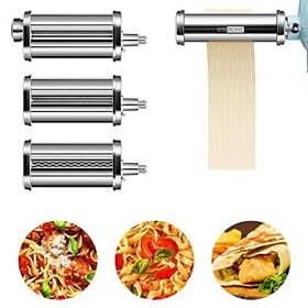 Fxho08dp7d8gd Pasta Attachment For Kitchen Aid Mixer 3-piece Maker Accessories