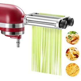 Mixers3 Pasta Maker Attachment For Kitchen Aid In 1 Set Included Sheet