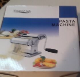 Pasta Maker Deluxe Set Elegant Life Sturdy Homemade Pasta150mm Sliver