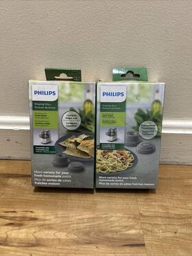 Hr234x Philips Phillips Pasta 4 Shaping Discs Lasagna-angel Hair Pappardelle Tagliatelle Nib