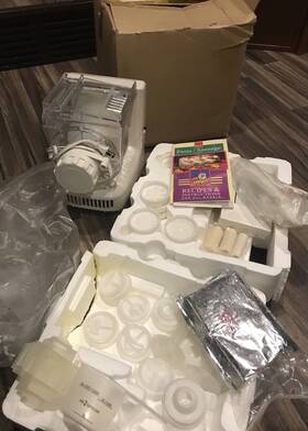 105807 Popeil Ronco Automatic Pasta/sausage Maker Lot