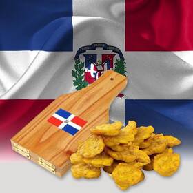 Prk 14 276363973 Dominican Tostonera Platano Authentic Plantain Press For Perfect Med Wood