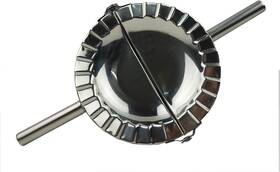20190314002 Proshopping Stainless Steel Dumpling Maker X-large 5 Inch Goya Silver