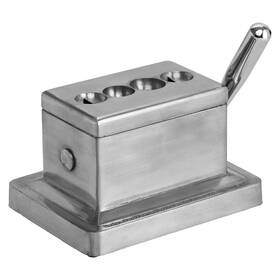 9305 Quality Importers Trading Co. Stainless Steel Pasta Maker With 4 Cutting Options For Perfect Noodles