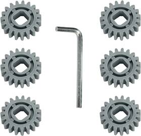 Reikame 445021325313 Replacement Gears For Meat Tenderizer Attachment 7 Pack