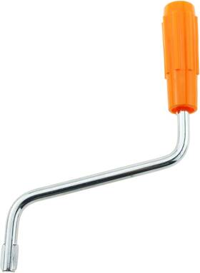 37816-hpcgg-1 Rlecs 90x100x45mm Roller Pasta Machine Steel Hand Press Handle Orange Silver