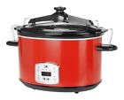 41175 Sc R Kalorik Red Qt Digital Slow Cooker With 848052003125
