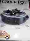 Scrtd300-bs 152593 Crock.pot Triple Dipper Warmer Only 3-crocks Never Used Nib 048894042010