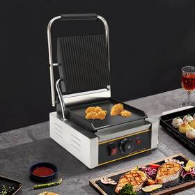 Eg-811 Senderpick Commercial Sandwich Panini Press Grill Electric Hamburgers Maker Machine 110v