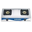 Sgb-204s Sonashi Portable Propane Dual Double Two Burner Gas 9714226105517