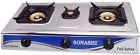 Sgb-307s Sonashi Portable Propane Triple Three Burner Gas Stove 9714226105494