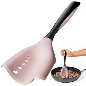 Shadowgallery Zl379 Meat Chopper Spatula Ground Beef Masher- Heat Resistant Large 1 Pack-pink