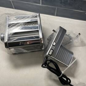 4335503537 Shule Electric Pasta Maker Machine With Motor Set Stainless Steel Missing Part