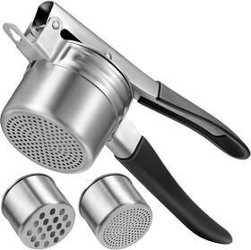 Haa008f Sopito Bc Potato Ricer Stainless Steel Masher With 2 Interchangeable