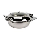 St11602118 Oneida 4-quart Round Chafer Clamshell