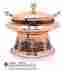 Sv-151-3 Svocan 8 Liter New Royal Copper Chaffing Dish Restaurant Food Warmer Serving Utensil