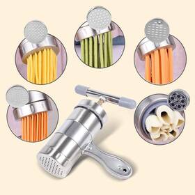 Tbesthprcb6gdos Tbest 1pc Portable Manual Operated Stainless Steel Pasta Maker Noddle Juicer Pre