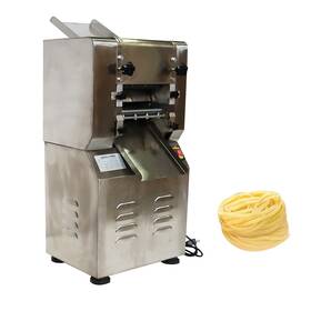 025249 Techtongda Electric Dough Roller Noodle Maker Machine With 1&2mm Square Blade Pasta Press 110v