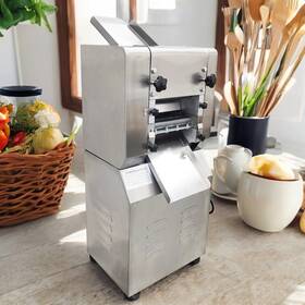 With1 Techtongda 198462106429 Noodle Cutting Machine Commercial Pasta Maker Dough Roller With1&2mm Cutters
