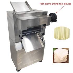Ge025384 Techtongda 11.4 Inch Dough Sheet Roller Processer Noodle/dumpling Skin Maker 110v 3mm 35kg/h