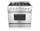 Thhrg3618u Thor Professional Stainless Steel Gas Range 6926697000038