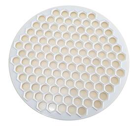 Tr Maker 716706243794 Pratic Circle Small Holes Ravioli Mold For 121 Medium White