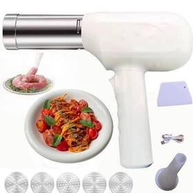 66333912 Ufagfda Handheld Electric Pasta Maker Gun 5-in-1 Cordless Machine Portability S