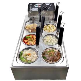 Ea98506-a0854-063-9 Unbd Electric Noodle Cooker 1500w 6-basket Pasta Stove Brand New
