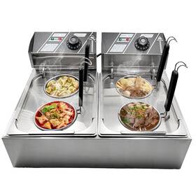 Ea98507-b0569-042-6 Unbd Electric Noodle Cooker 1500w 4-basket Pasta Stove New