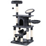 Upct25g Feandrea Cat Tree With Scratching Board Climbing Sisal 696228184693