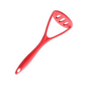 Upkoch 59uz51e617t1em1 Silicone Potato Masher Small Kitchen Tool Baby Food 26.5x9x9cm Red