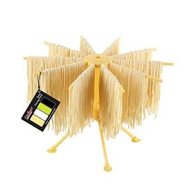 Valuetools 797805801481 Foldable Pasta Drying Rack- Plastic Spaghetti Noodle Dryer With 10 Bar