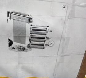 Vevor 6244659 3pcs Pasta Attachment 8 Adjustable Maker