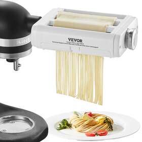 Ydlmglshy0003zkbp Vevor 3-in-1 Pasta Attachment For Kitchenaid Stand Mixer Roller Cutter Set
