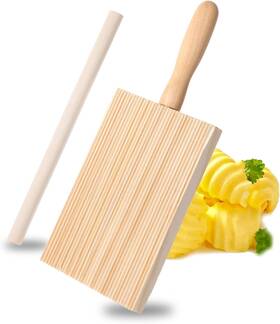 636711 Vin Beauty 1 Ngfsidtvm Gnocchi Board And Ravioli Rolling Pin Wood Pasta Making