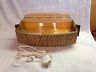 W8-4 Salton Bun Warmer Model Vintage Art Deco Look Basket Rare