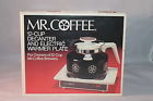 Wd-12 Mr Coffee 12 Cup Decanter And Electric Pate Warmer New Vintage