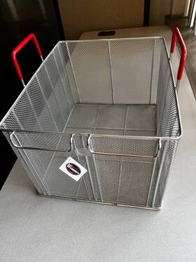 Mpn-1613 Winco Stainless Steel Basket Strainer 16.5 Inch X 13.5 - Bulk Pasta